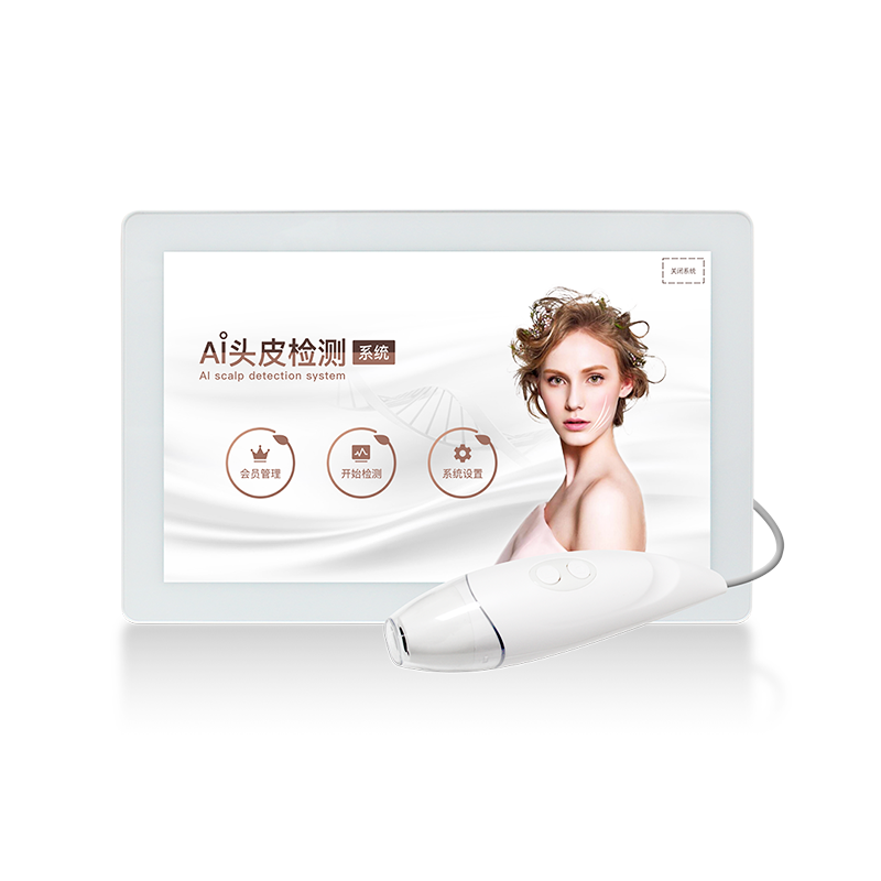 頭皮檢測儀養(yǎng)發(fā)館毛囊皮膚毛發(fā)檢測高清拍攝放大器